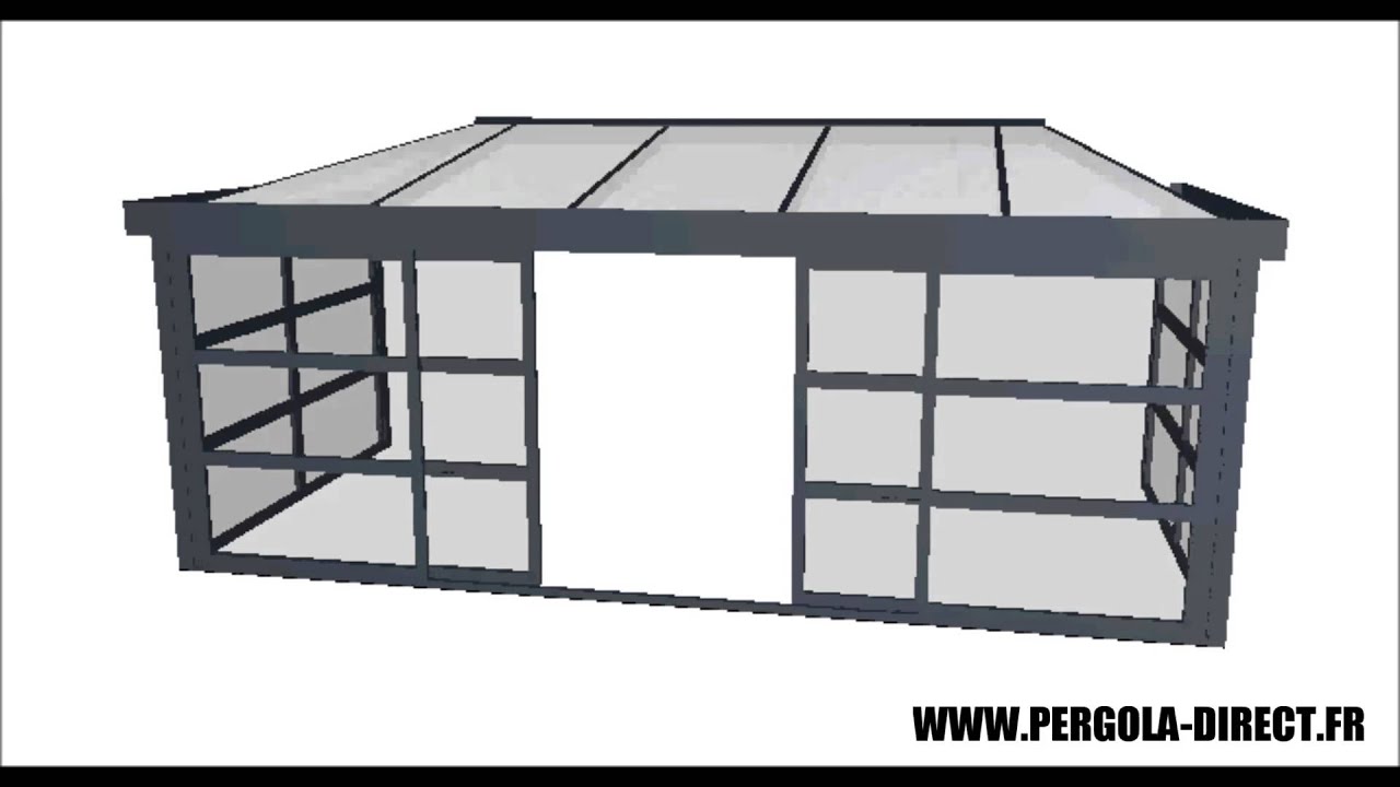 veranda en alu en kit