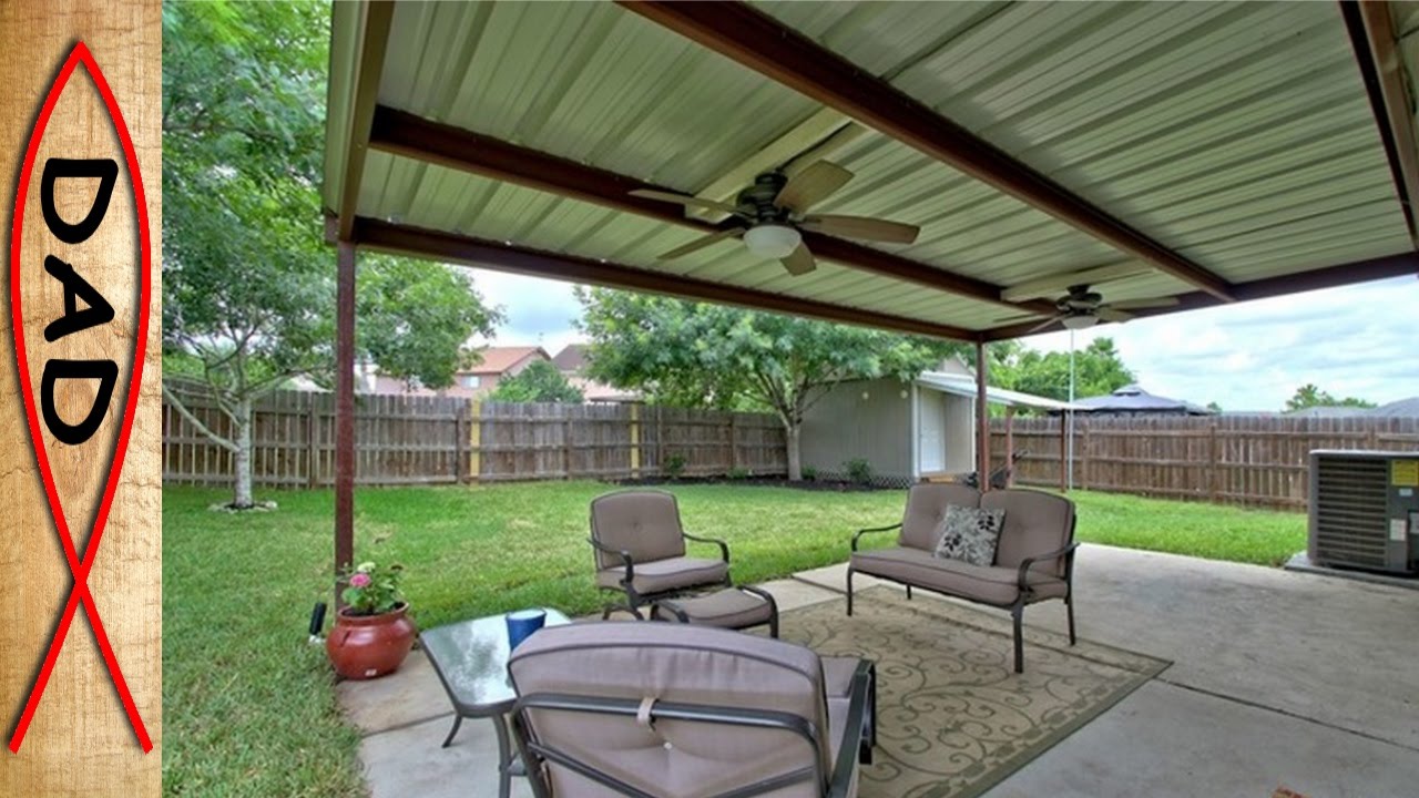 metal roof verandah