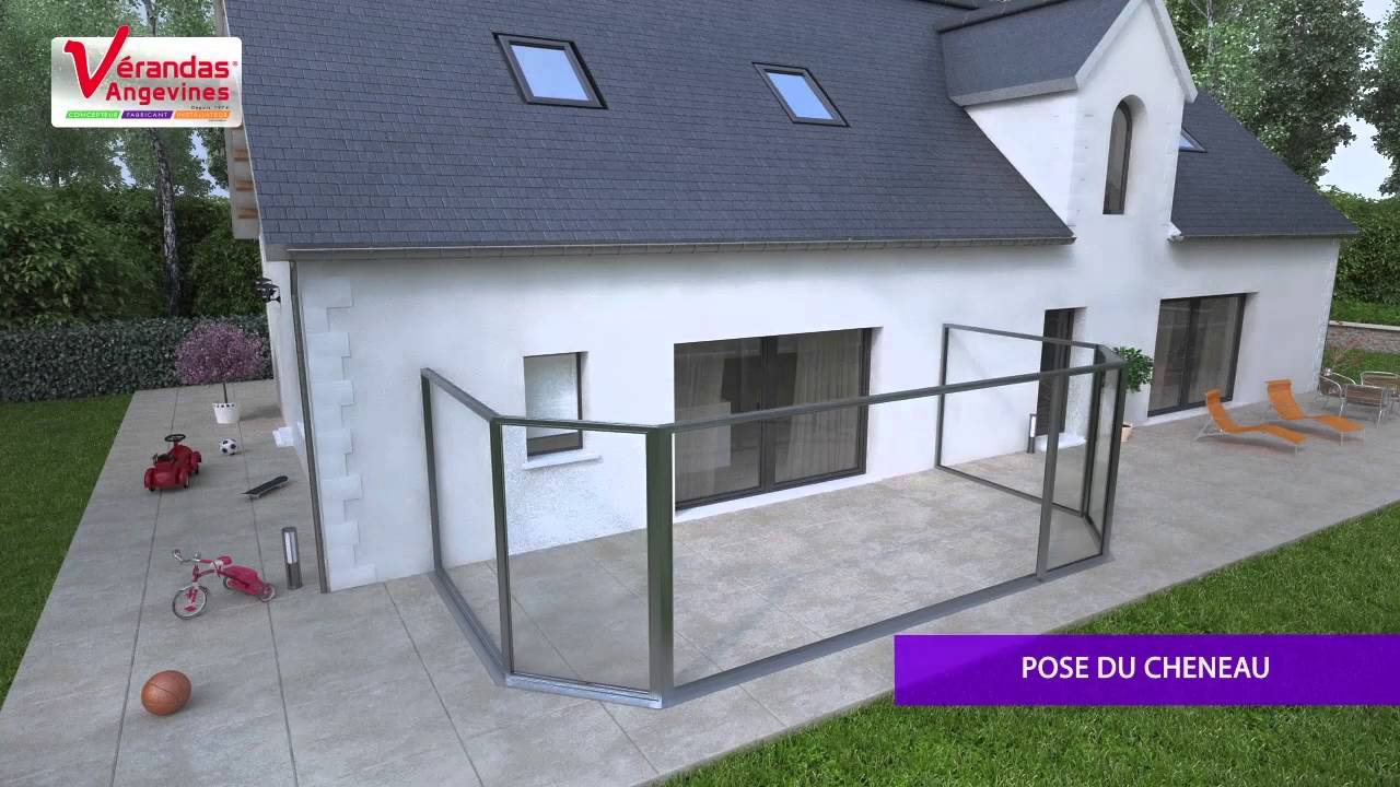 montage d'une veranda en kit
