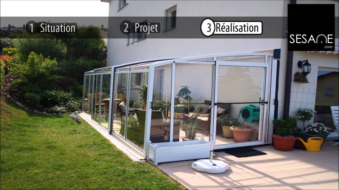 veranda retractable en kit