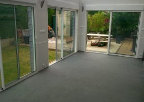 veranda structure beton