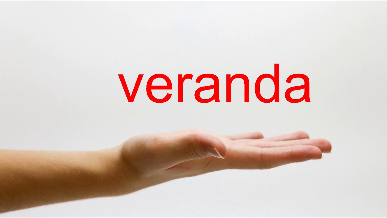 veranda american english