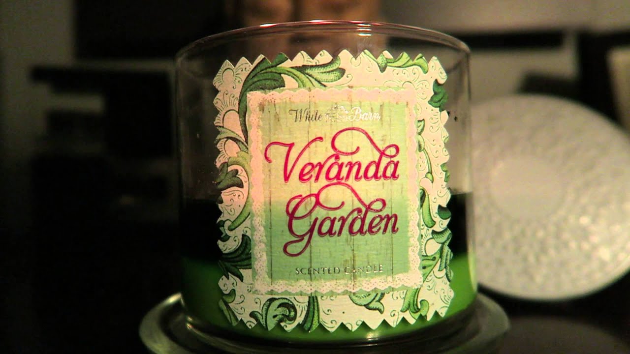 veranda garden candle