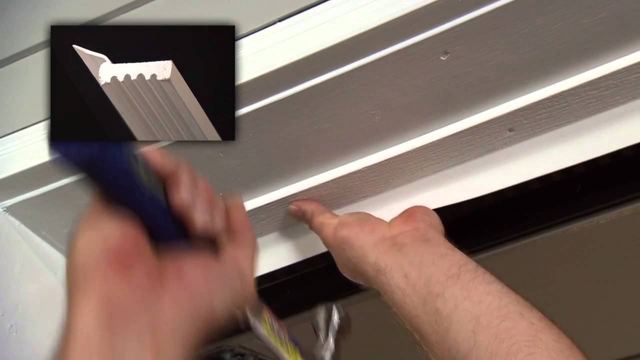 veranda garage door trim