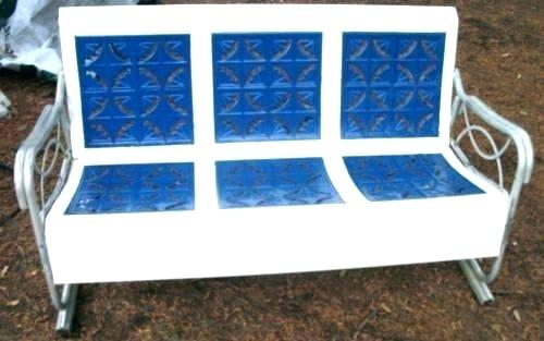 veranda metal glider