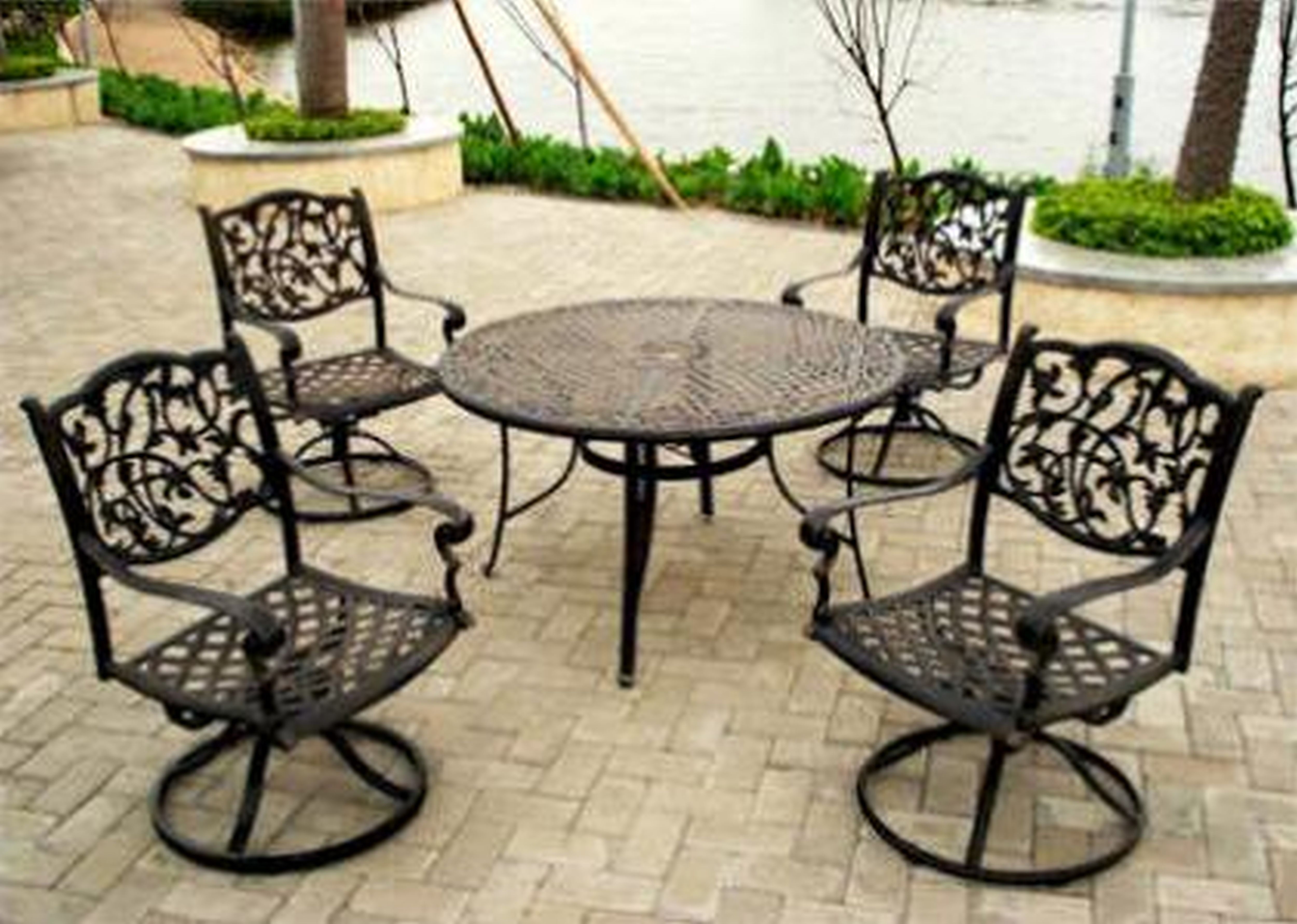 veranda retro metal patio furniture
