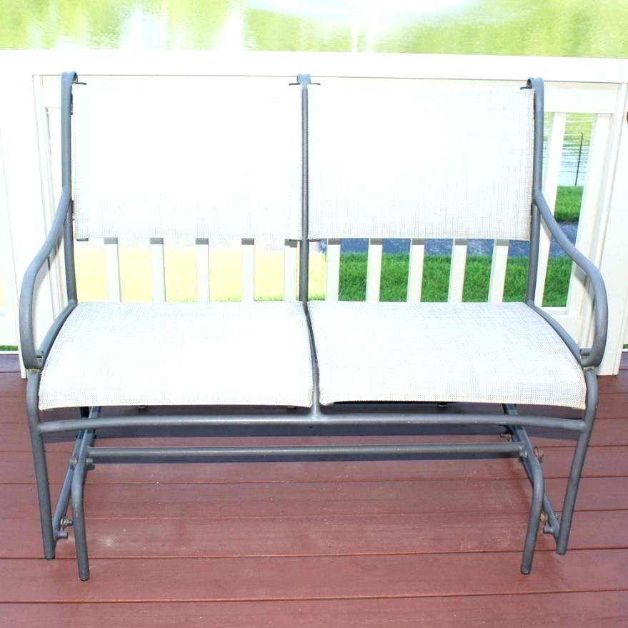 veranda metal glider