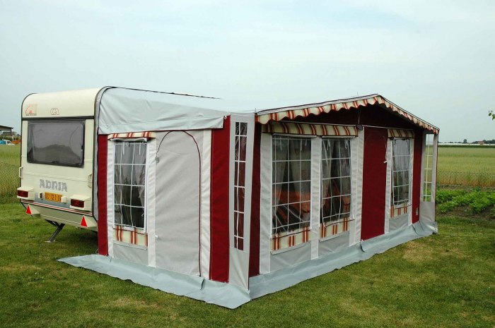 veranda roulotte usate