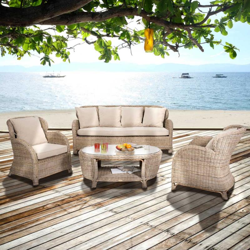 mobilier rotin veranda