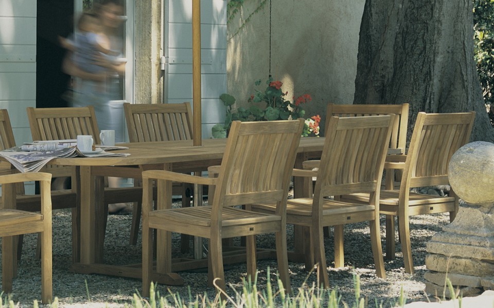 mobilier de jardin veranda