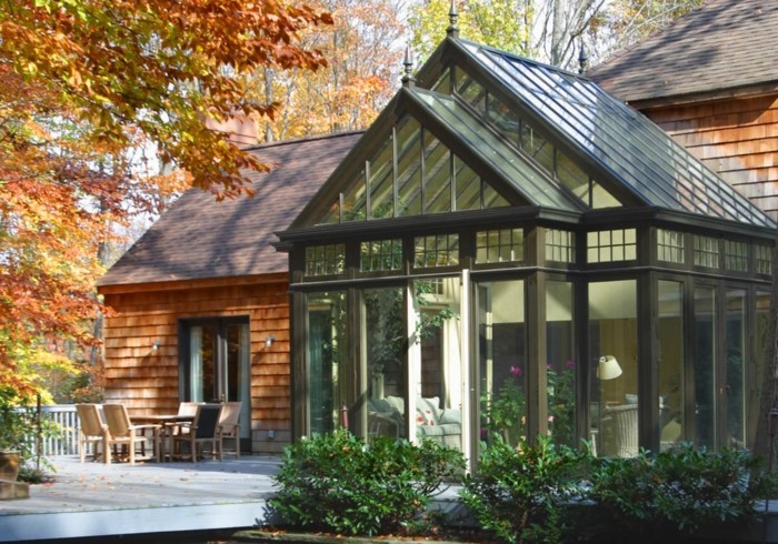maison en l avec veranda