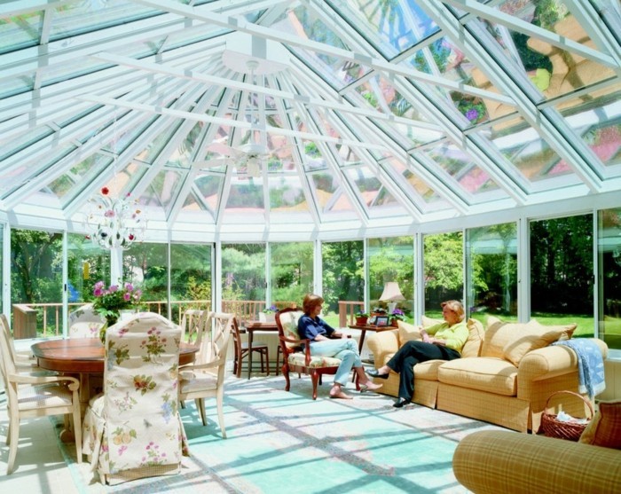 veranda luxe contemporain