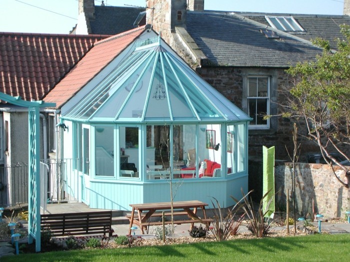 modele veranda en bois