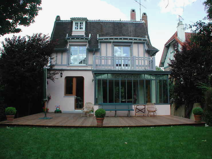 maison de luxe avec veranda