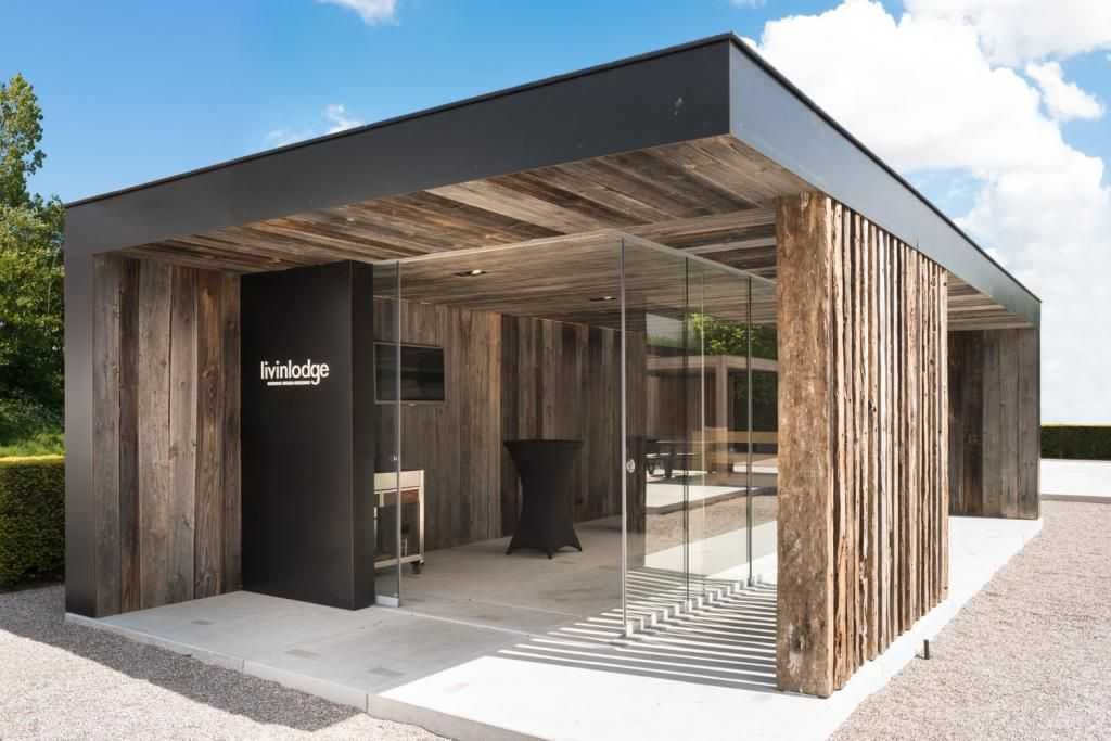 moderne veranda's hout