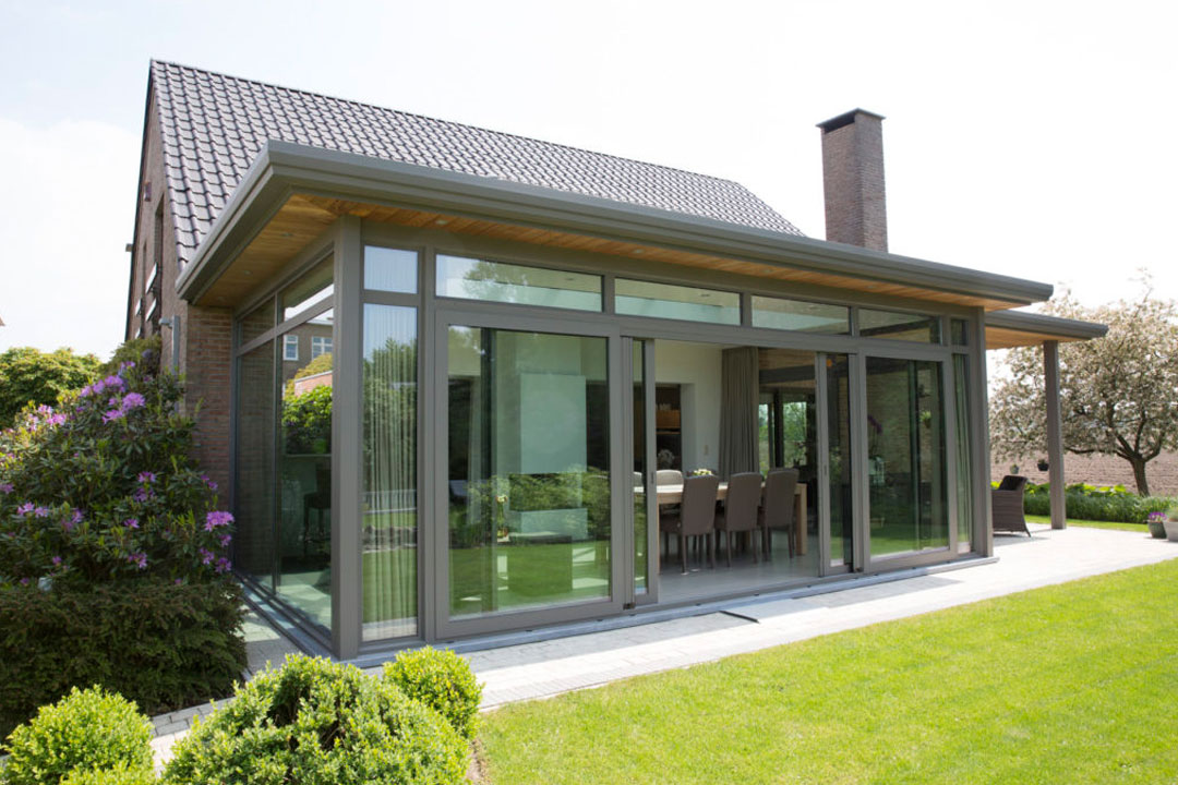 veranda moderne interieur