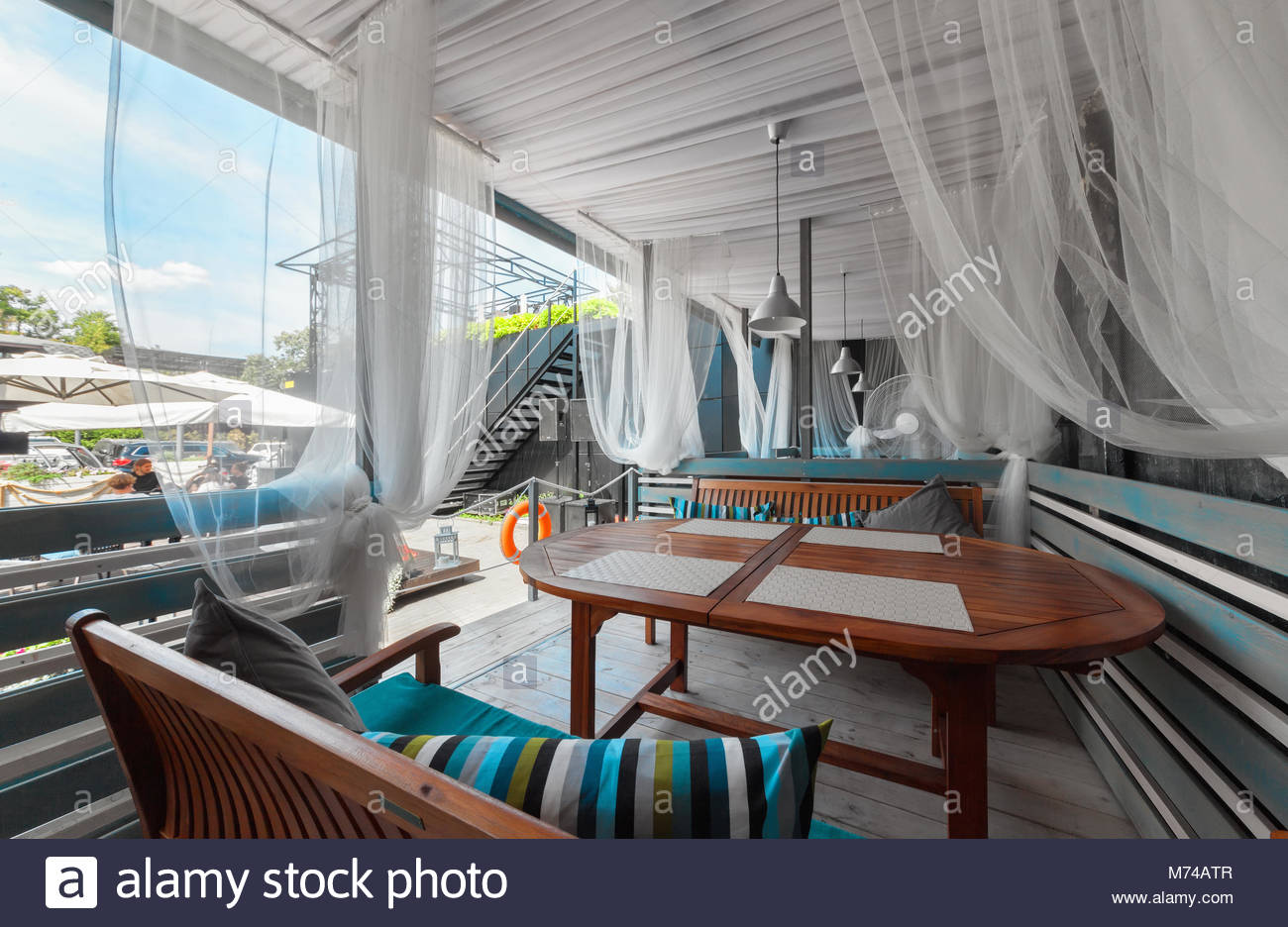 veranda interieur cuisine