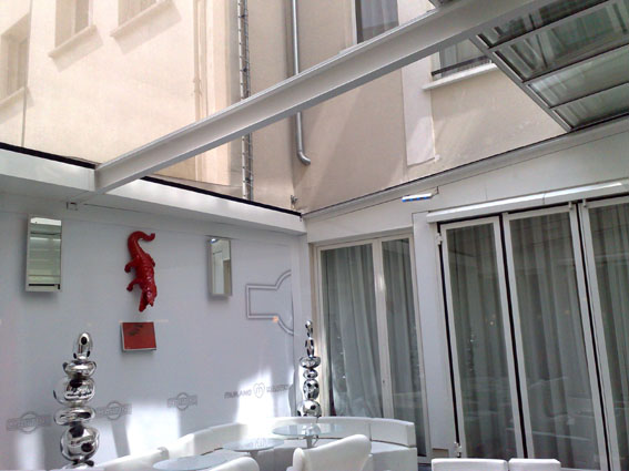 veranda toiture ouvrante