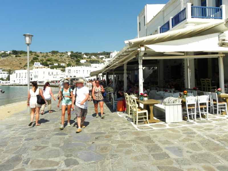 veranda club cafe mykonos