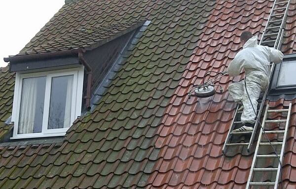 nettoyer toiture veranda