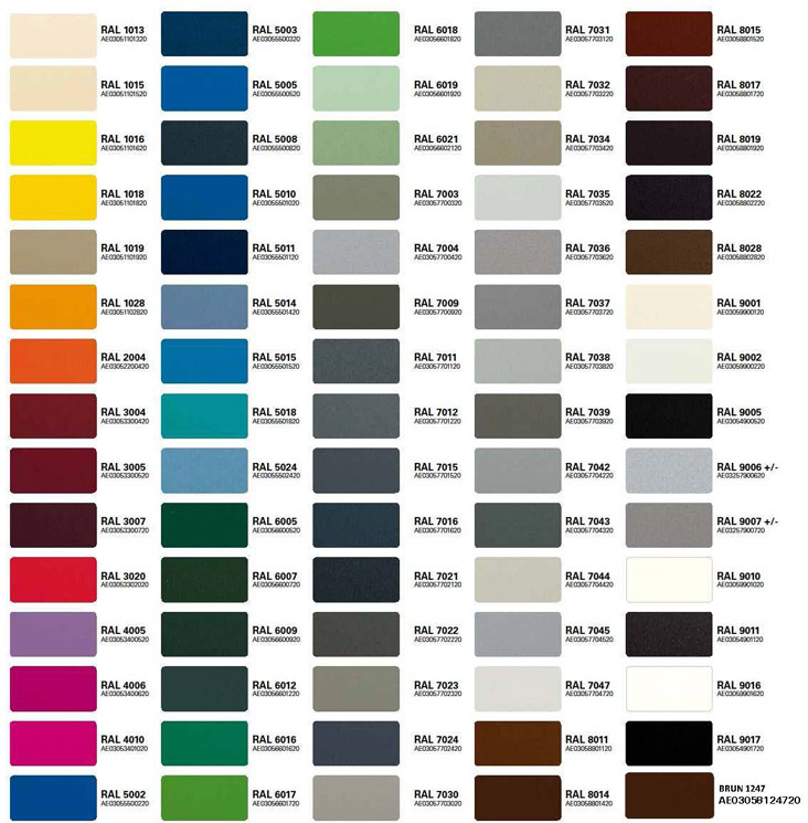 veranda quelle couleur