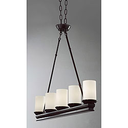 veranda linear chandelier knock off