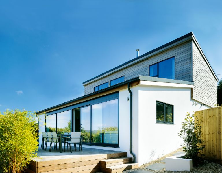 extension chalet veranda