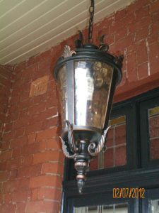 under verandah light