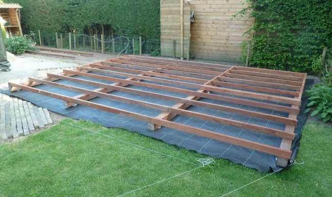 beton fundering veranda