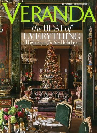 veranda magazine christmas 2015