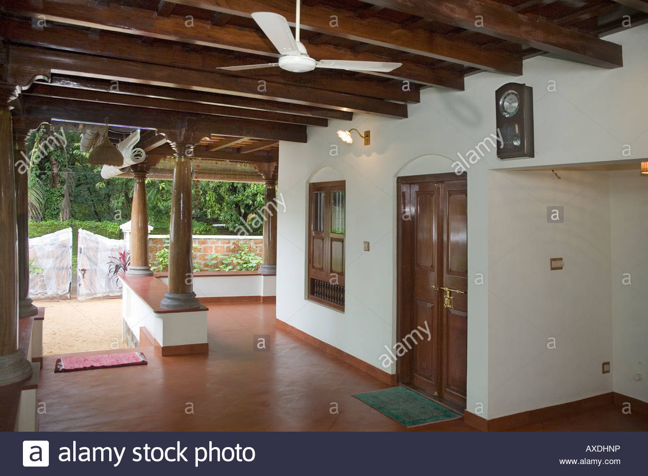 veranda design in kerala