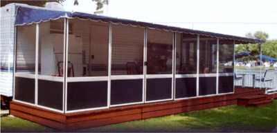 veranda jardin screen room