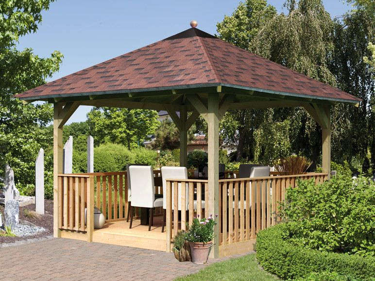 veranda kiosque bois