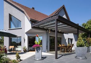 hauteur veranda voisin