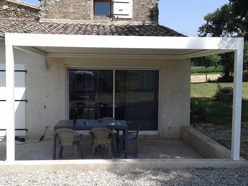 veranda alu drome ardeche