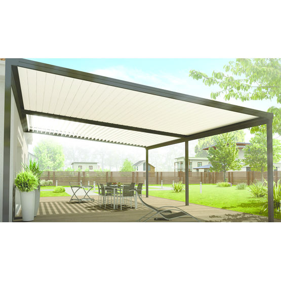 pergola bioclimatique veranda rideau