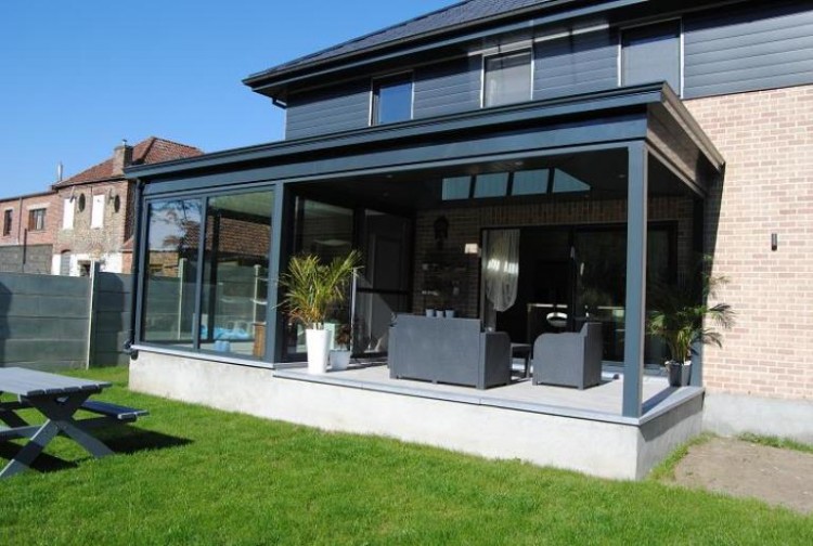 idee de veranda en bois