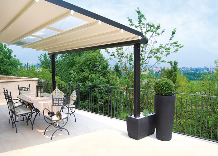 veranda toile coulissante