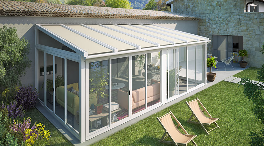 structure veranda alu