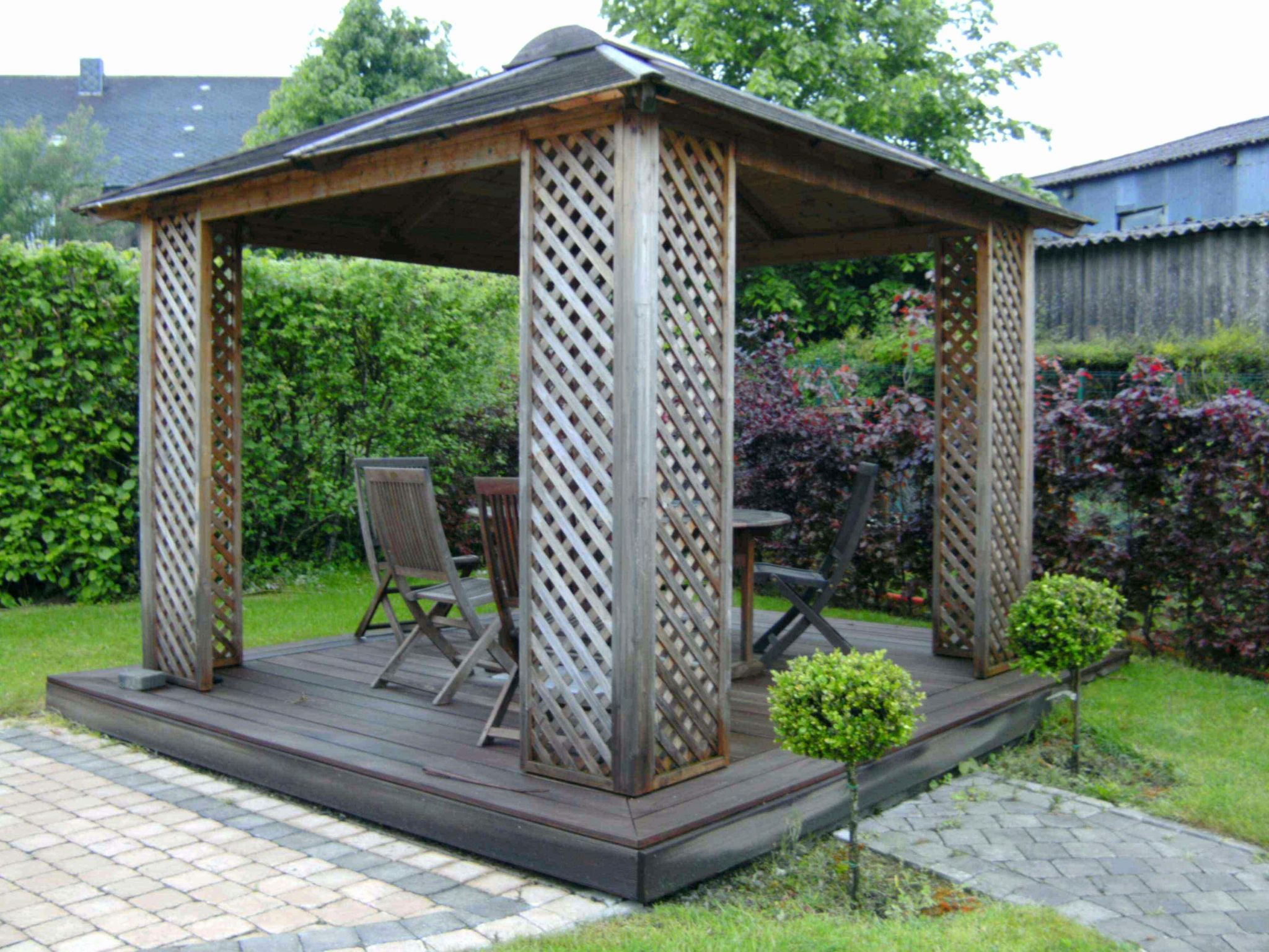 veranda demontable+permis de construire