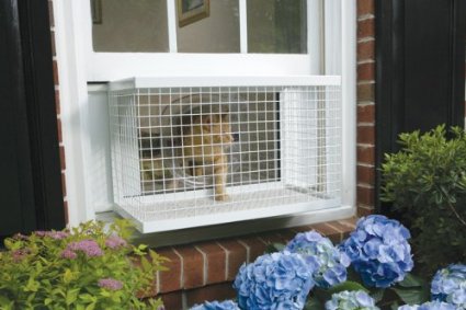 diy cat veranda