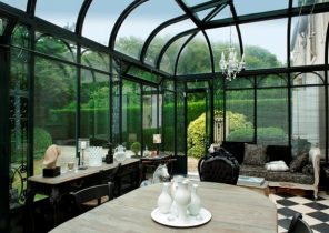 veranda quart de cercle
