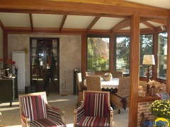 amenagement veranda bois