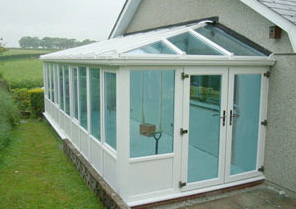 veranda en kit pvc