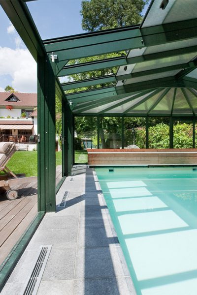 veranda piscine interieure