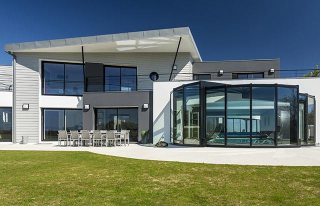 veranda pour maison contemporaine