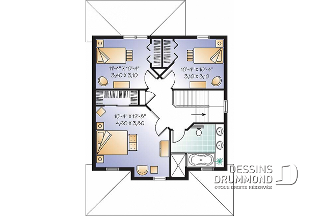 maison veranda plan