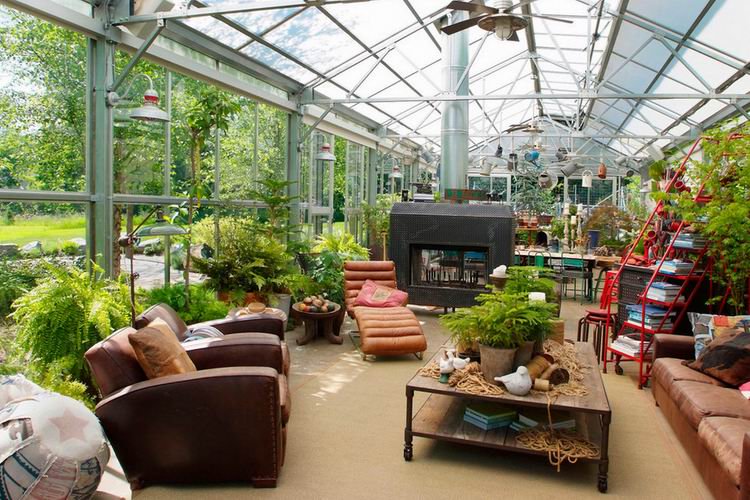 plantes jardin d'hiver veranda