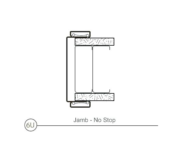 veranda garage door jamb