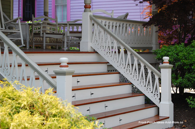 veranda stairs design
